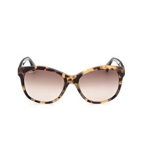 NWT MaxMara Havana 56mm Tortoise Gradient Brown Butterfly Sunglasses